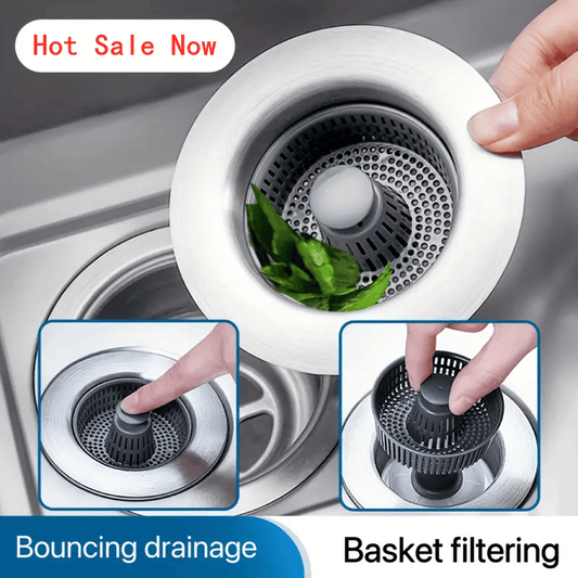 ⏳KUBOZN® New & Improved Sink Drain Strainer 🅂