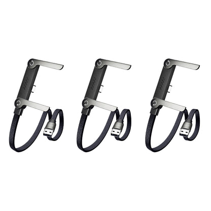 🥇KUBOZN® 2-in-1 Invisible Holder Charger Cable – 240W Fast Charging Cord with Built-In Phone Stand 🅷